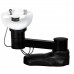 GABBIANO Hair Wash Unit with boom bowl Black